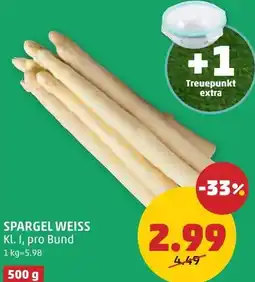 PENNY Spargel weiss Angebot