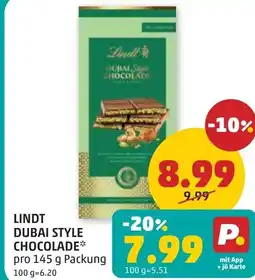PENNY Dubai style chocolade Angebot