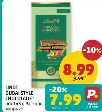 PENNY Dubai style chocolade Angebot