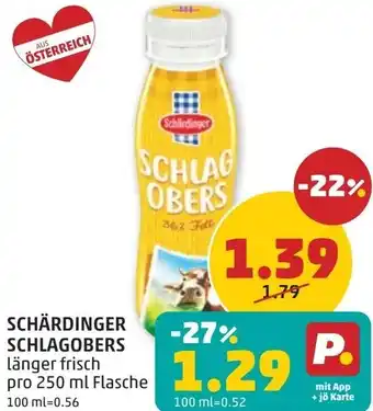 PENNY Schlagobers Angebot