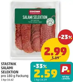 PENNY Salami selektion Angebot