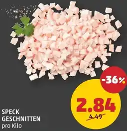 PENNY Speck geschnitten Angebot