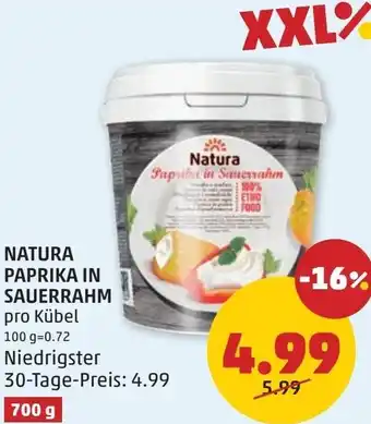 PENNY Paprika in Sauerrahm Angebot