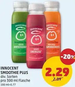 PENNY Smoothie Plus Angebot
