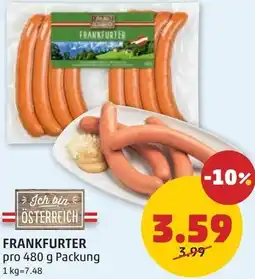 PENNY Frankfurter Angebot