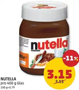 PENNY Nutella Angebot