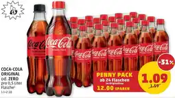 PENNY Coca-cola original od. zero Angebot