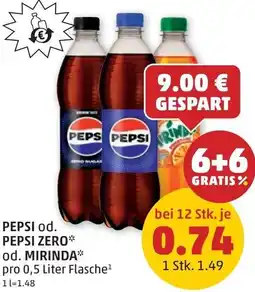 PENNY Pepsi od. pepsi zero od. mirinda Angebot