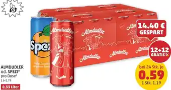 PENNY Almdudler od. spezi Angebot