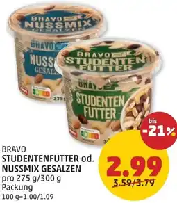 PENNY Studentenfutter od. nussmix gesalzen Angebot