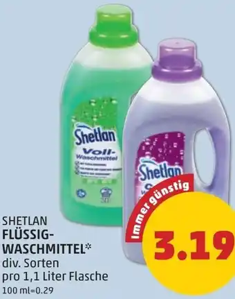 PENNY Flüssig- waschmittel Angebot