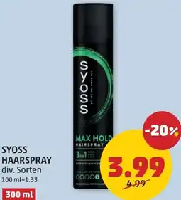 PENNY Haarspray Angebot