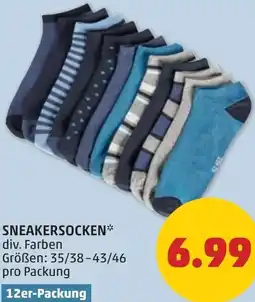 PENNY Sneakersocken Angebot