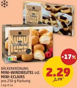 PENNY Mini-windbeutel od. mini-eclairs Angebot