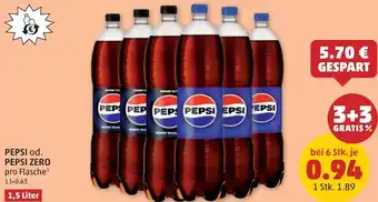 PENNY Pepsi od. pepsi zero Angebot