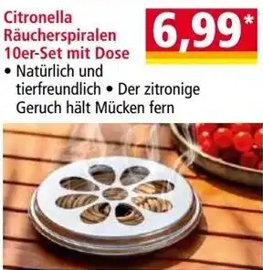 Norma Citronella Räucherspiralen Angebot