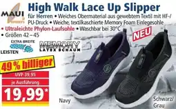 Norma High Walk Lace Up Slipper Angebot