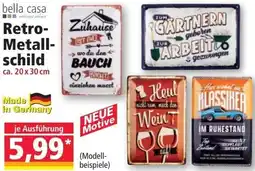 Norma Retro- Metall- schild Angebot