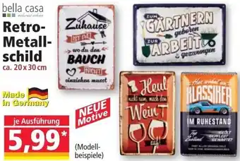 Norma Retro- Metall- schild Angebot