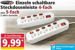 Norma Einzeln schaltbare Steckdosenleiste Angebot