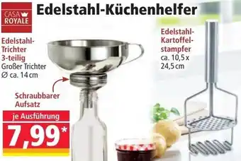 Norma Edelstahl-Küchenhelfer Angebot