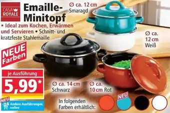 Norma Emaille- Minitopf Angebot