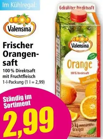 Norma Frischer Orangen- saft Angebot