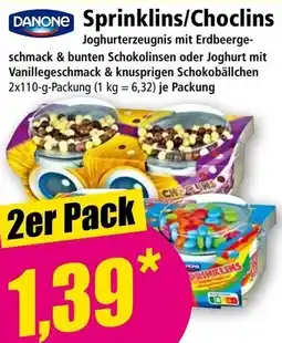 Norma Sprinklins/Choclins Angebot