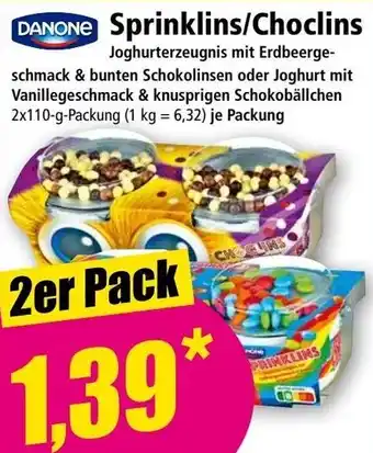 Norma Sprinklins/Choclins Angebot