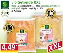 Norma Bio-Getreide Angebot