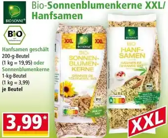 Norma Bio-Sonnenblumenkerne / Hanfsamen Angebot