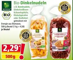 Norma Bio-Dinkelnudeln Angebot