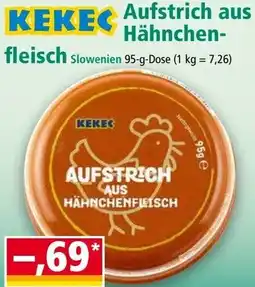Norma Aufstrich aus Hähnchen- fleisch Angebot