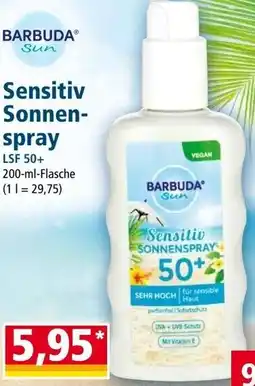 Norma Sensitiv Sonnen- spray Angebot