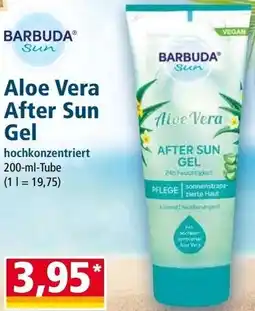 Norma Aloe Vera After Sun Gel Angebot