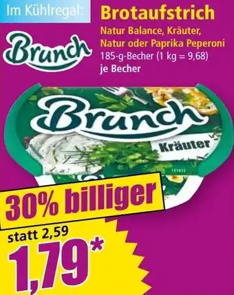 Norma Brotaufstrich Angebot