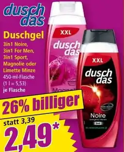 Norma Duschgel Angebot
