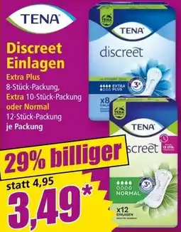 Norma Discreet Einlagen Angebot