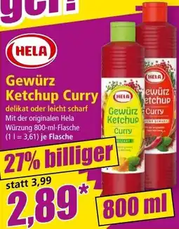 Norma Gewürz Ketchup Curry Angebot