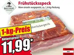 Norma Frühstücksspeck Angebot