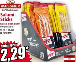 Norma Salami- Sticks Angebot