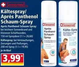 Norma Kältespray/ Après Panthenol Schaum-Spray Angebot