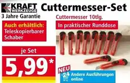 Norma Cuttermesser-Set Angebot
