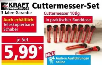 Norma Cuttermesser-Set Angebot