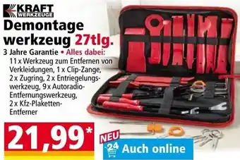 Norma Demontage werkzeug Angebot