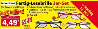 Norma Fertig-Lesebrille Angebot