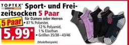 Norma Sport- und Frei- zeitsocken Angebot