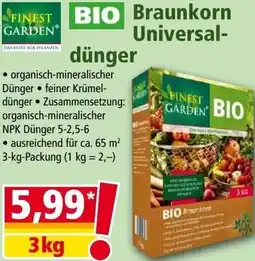 Norma Braunkorn Universal- dünger Angebot