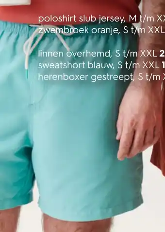 HEMA zwembroek blauw Angebot