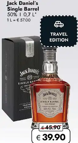 Travel FREE Single Barrel Angebot
